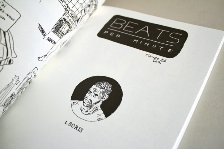 Beats per minute 1, le livre de Claude Cadi aux éditions Misma