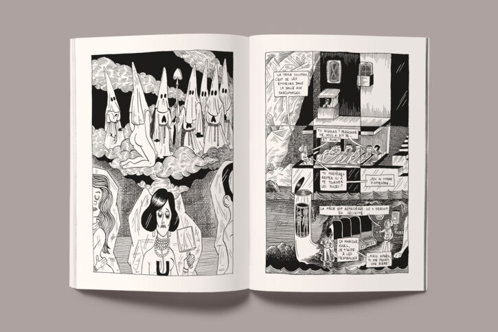 Extrait de la revue Dopututto Space des éditions Misma