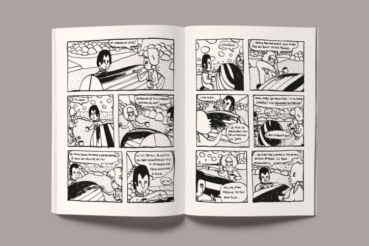 Extrait de la revue Dopututto Space des éditions Misma