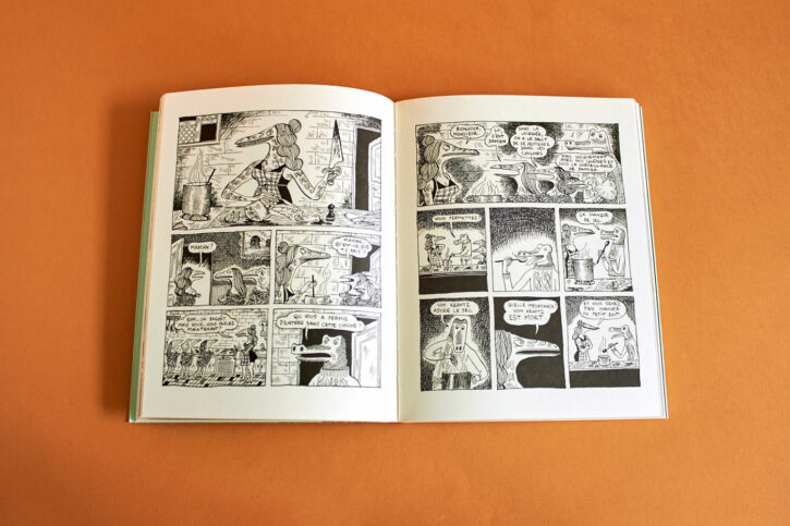 Extrait de La geste d'Aglaé d'Anne Simon, aux éditions Misma