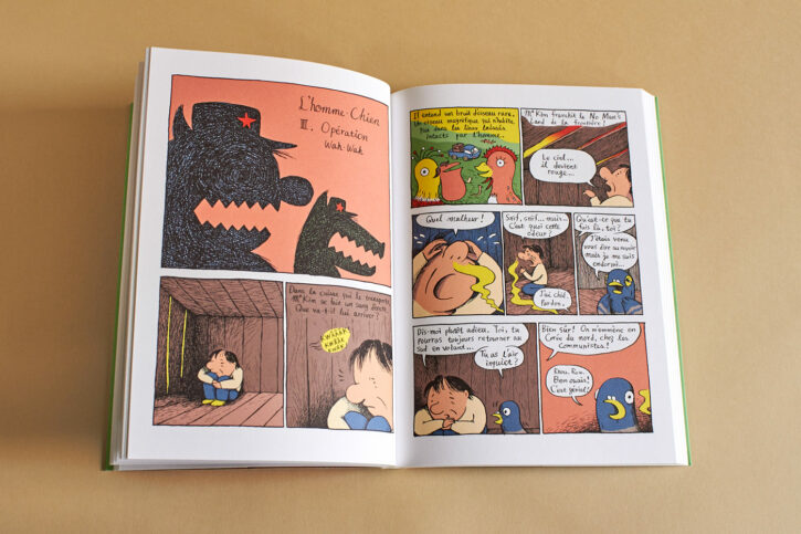 L'aventure de l'homme-chien, de la coréenne Yoon-sun Park, chez Misma éditions