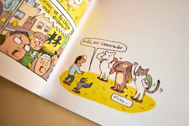 L'aventure de l'homme-chien, de la coréenne Yoon-sun Park, chez Misma éditions