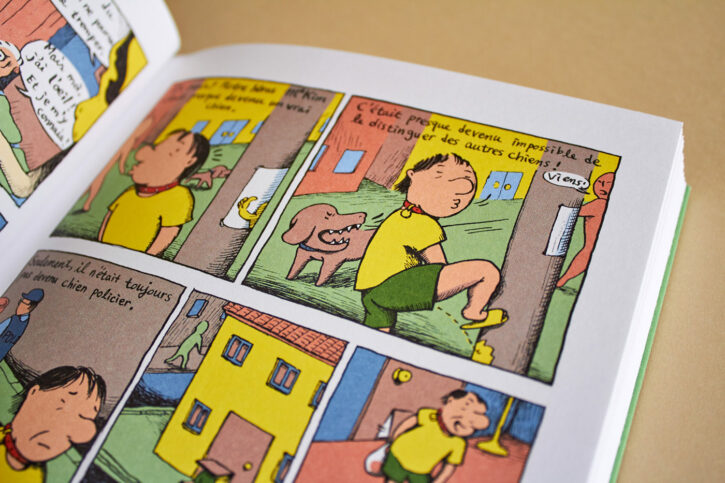 L'aventure de l'homme-chien, de la coréenne Yoon-sun Park, chez Misma éditions
