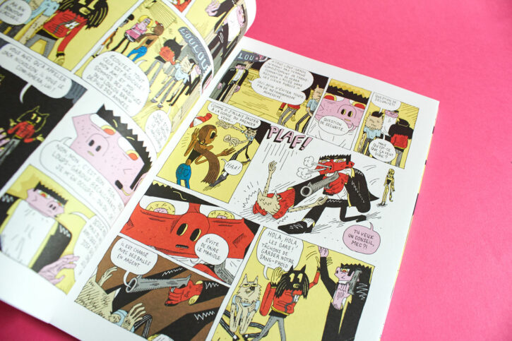 Loups-garous Boogie, la bande dessinée de Estocafich aux éditions Misma