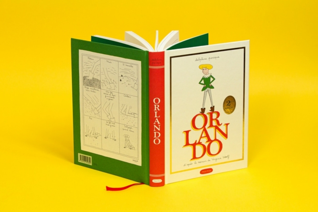 Orlando, adaptation du roman de Virginia Woolf par Delphine Panique chez MISMA, deuxième édition