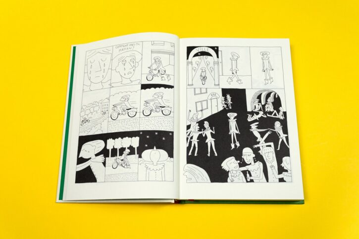 Orlando, adaptation du roman de Virginia Woolf par Delphine Panique chez MISMA, deuxième édition
