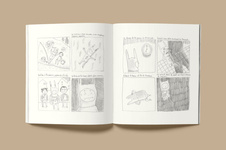Peau de lapin, la bande dessinée de Gauthier chez Misma éditions