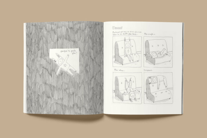 Peau de lapin, la bande dessinée de Gauthier chez Misma éditions