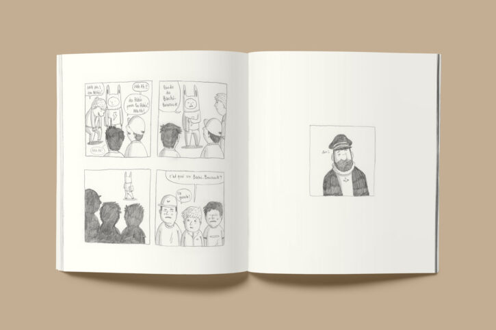 Peau de lapin, la bande dessinée de Gauthier chez Misma éditions