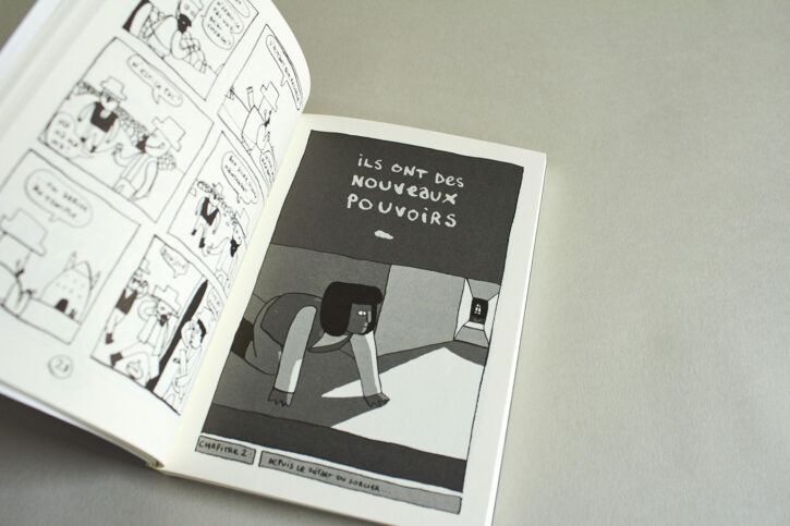 Extrait de Ils ont des nouveaux pouvoirs volume 1, de Ronald Grandpey, paru chez Misma