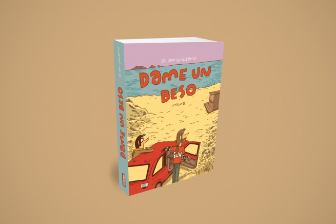 Couverture de la bande dessinée Dame un beso d'El don Guillermo, aux éditions Misma
