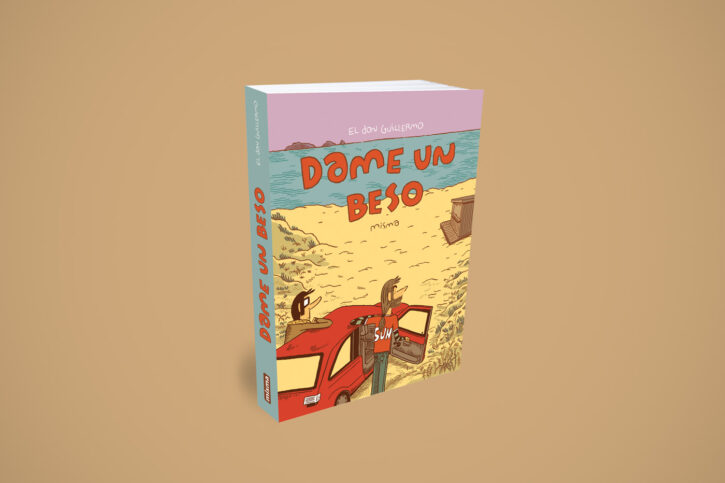 Couverture de la bande dessinée Dame un beso d'El don Guillermo, aux éditions Misma