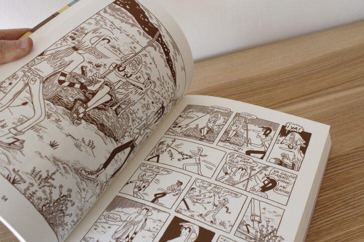 Extrait de la bande dessinée Dame un beso d'El don Guillermo, aux éditions Misma