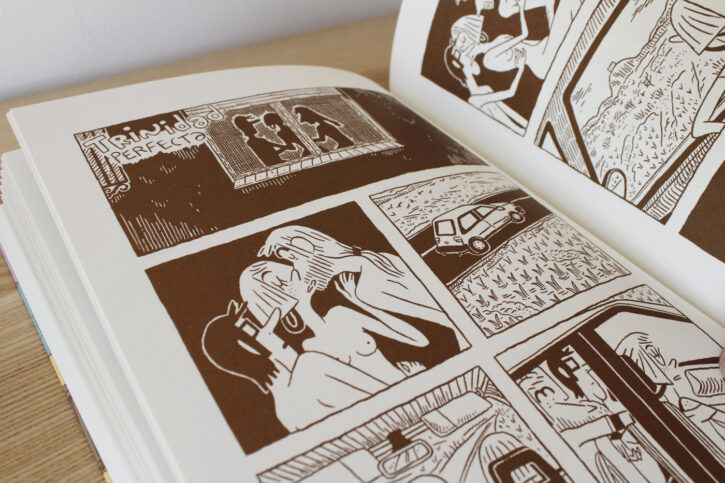 Extrait de la bande dessinée Dame un beso d'El don Guillermo, aux éditions Misma