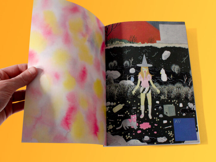 Extrait de Maximal Spleen, les aventures de Megg, Mogg & Owl par Simon Hanselmann chez Misma