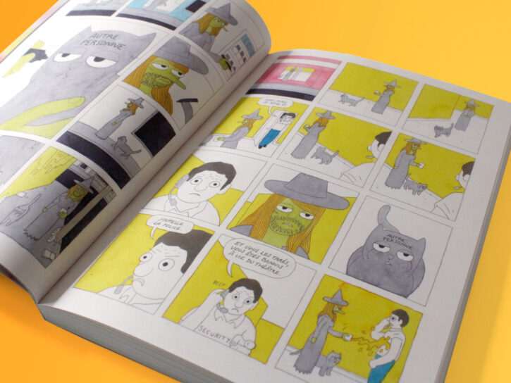 Extrait de Maximal Spleen, les aventures de Megg, Mogg & Owl par Simon Hanselmann chez Misma