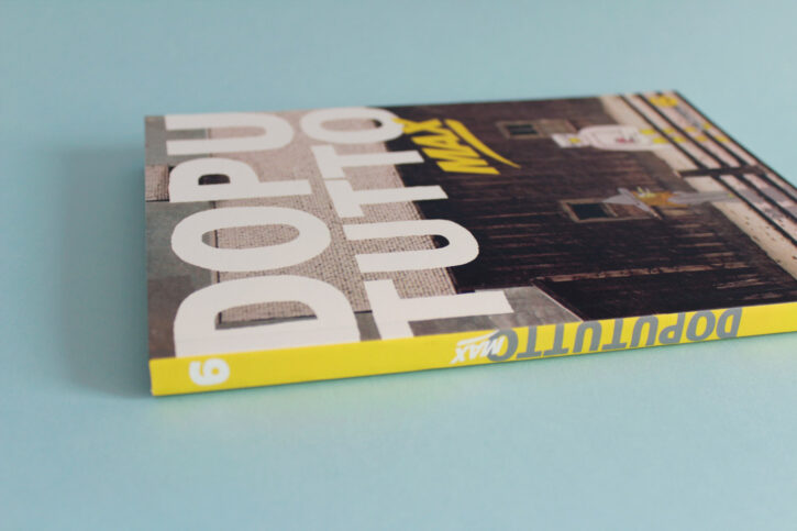 couverture du numéro 6 de la revue collective DOPUTUTTO MAX des éditions Misma