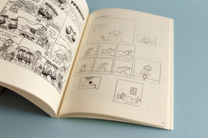 Anna Haifisch dans le numéro 6 de la revue collective DOPUTUTTO MAX des éditions Misma