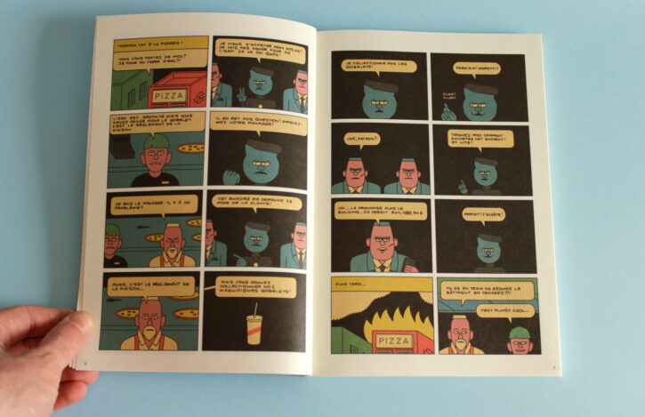 Alex Schubert dans le numéro 6 de la revue collective DOPUTUTTO MAX des éditions Misma