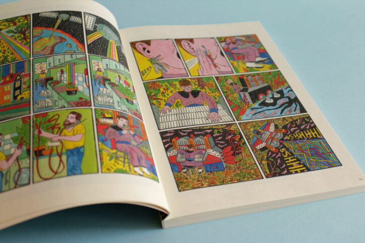 Paul Paetzel dans le numéro 6 de la revue collective DOPUTUTTO MAX des éditions Misma
