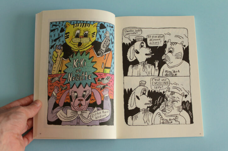 Esther Pearl Watson dans le numéro 6 de la revue collective DOPUTUTTO MAX des éditions Misma