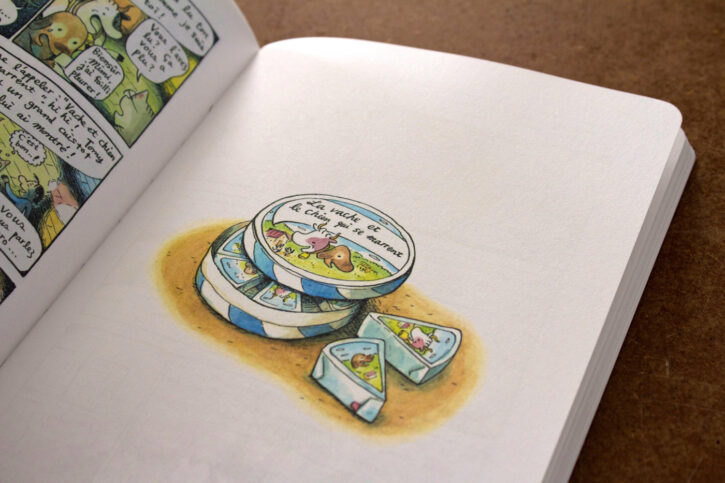 Extrait du Jardin de Mimi, de Yoon-sun Park, aux éditions Misma