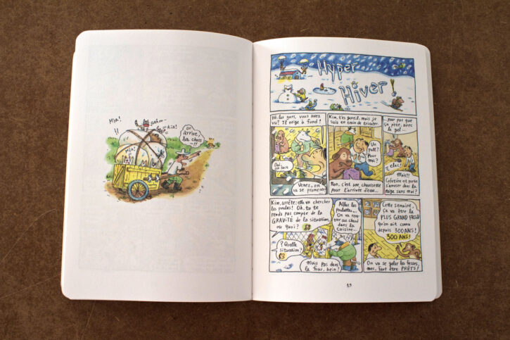 Extrait du Jardin de Mimi, de Yoon-sun Park, aux éditions Misma