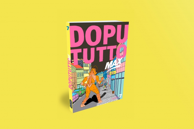 La couverture du numéro 7 de la revue collective des éditions MISMA, Dopututto Max.