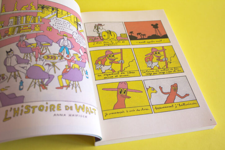 Extrait du numéro 7 de la revue collective des éditions MISMA, Dopututto Max.