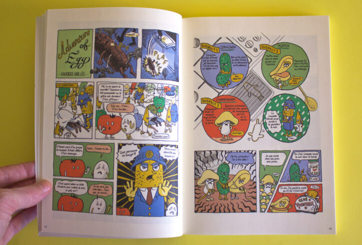 Extrait du numéro 7 de la revue collective des éditions MISMA, Dopututto Max.