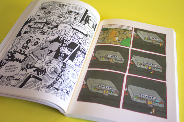Extrait du numéro 7 de la revue collective des éditions MISMA, Dopututto Max.