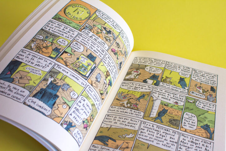 Extrait du numéro 7 de la revue collective des éditions MISMA, Dopututto Max.