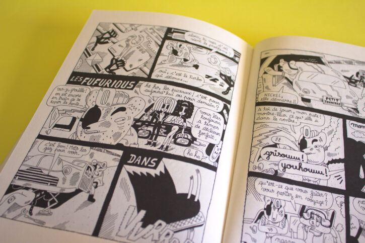 Extrait du numéro 7 de la revue collective des éditions MISMA, Dopututto Max.