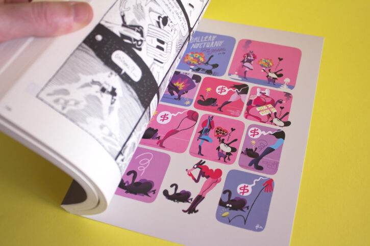 Extrait du numéro 7 de la revue collective des éditions MISMA, Dopututto Max.