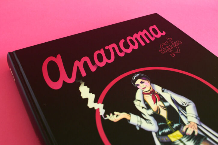 Extrait des aventures d'Anarcoma, de Nazario aux éditions Misma