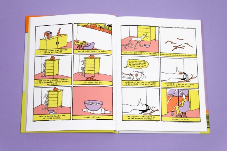 Nouvelle édition de THE ARTIST, d'Anna Haifisch aux éditions Misma