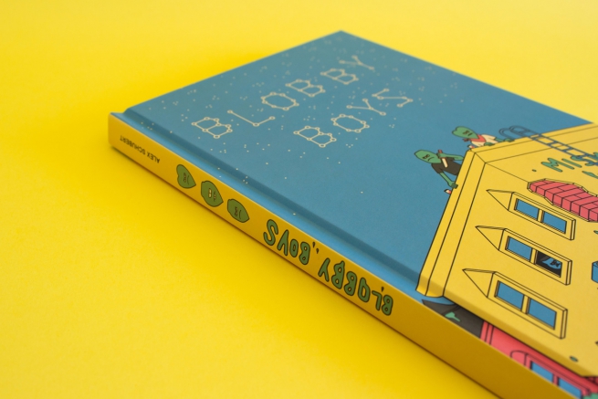 Photos du livre BLOBBY BOYS d'Alex Schubert aux éditions MISMA