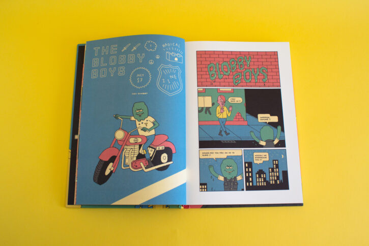 Photos du livre BLOBBY BOYS d'Alex Schubert aux éditions MISMA