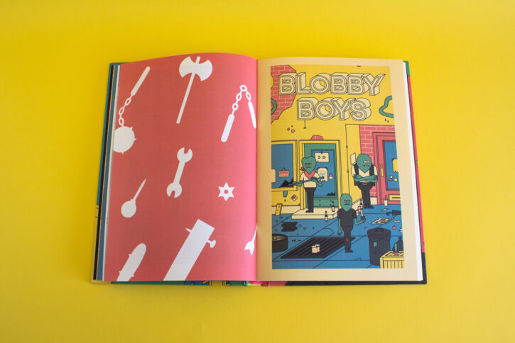 Photos du livre BLOBBY BOYS d'Alex Schubert aux éditions MISMA