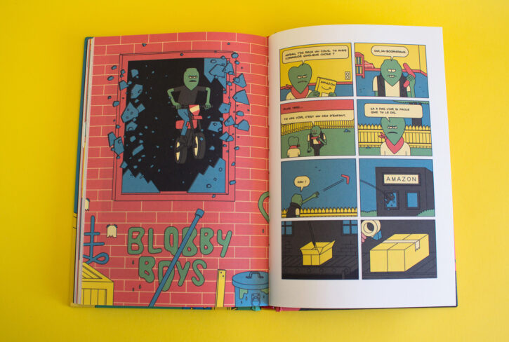 Photos du livre BLOBBY BOYS d'Alex Schubert aux éditions MISMA