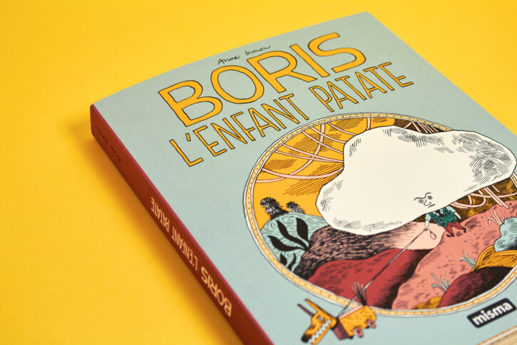 extrait de Boris l'enfant patate, d'Anne Simon aux éditions Misma