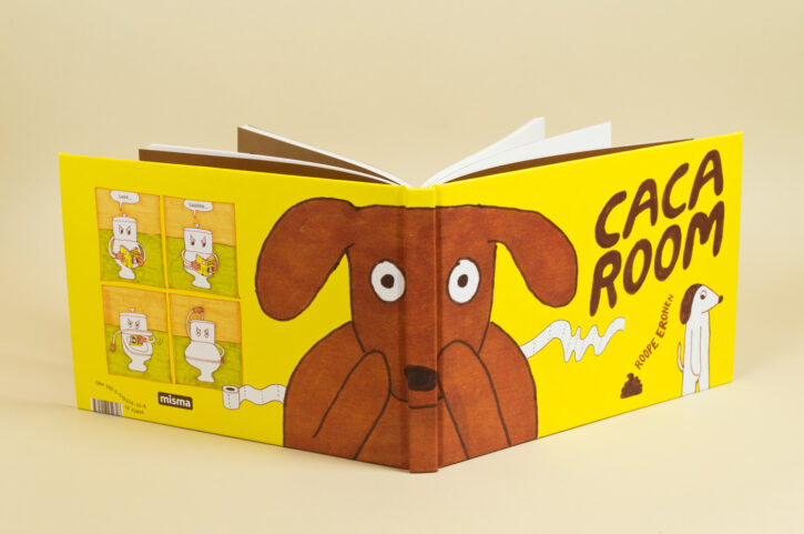 Extrait du livre Caca Room de Roope Eronen aux éditions Misma