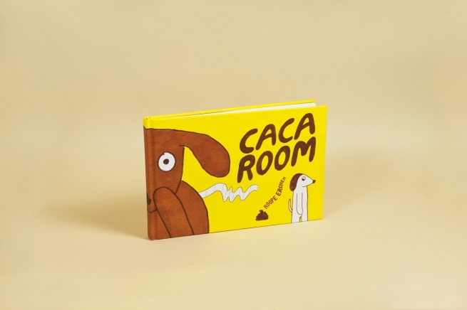 Couverture du livre Caca Room de Roope Eronen aux éditions Misma