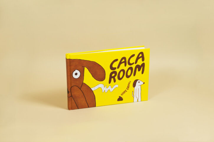 Couverture du livre Caca Room de Roope Eronen aux éditions Misma