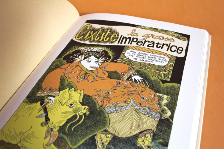 Extrait de Cixtite Impératrice d'Anne Simon, chez MISMA