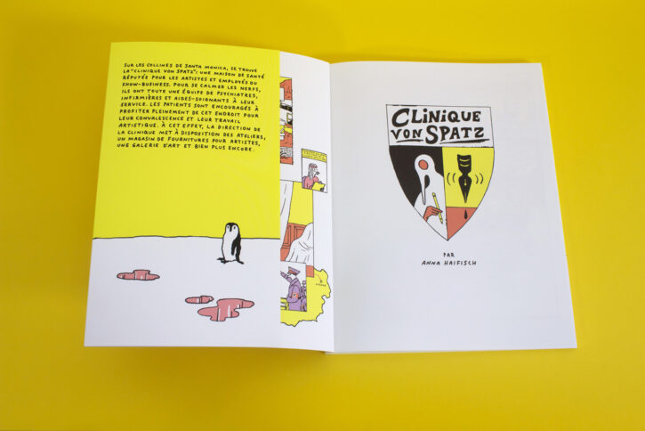 Extrait du livre Clinique Von Spatz d'Anna Haifisch, publié aux éditions Misma