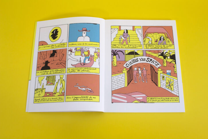 Extrait du livre Clinique Von Spatz d'Anna Haifisch, publié aux éditions Misma