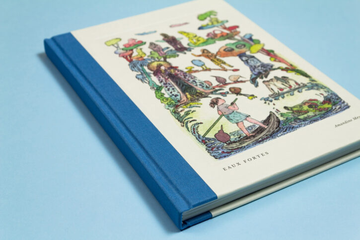 Extrait du livre de gravures Eaux Fortes, d'Amandine Meyer chez Misma