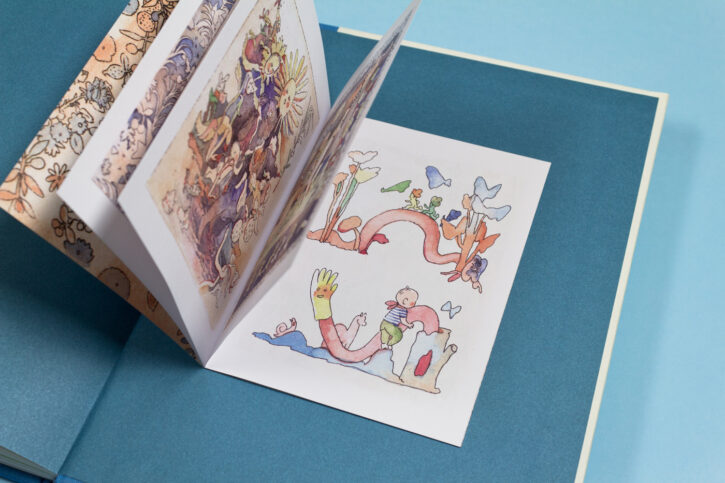 Extrait du livre de gravures Eaux Fortes, d'Amandine Meyer chez Misma