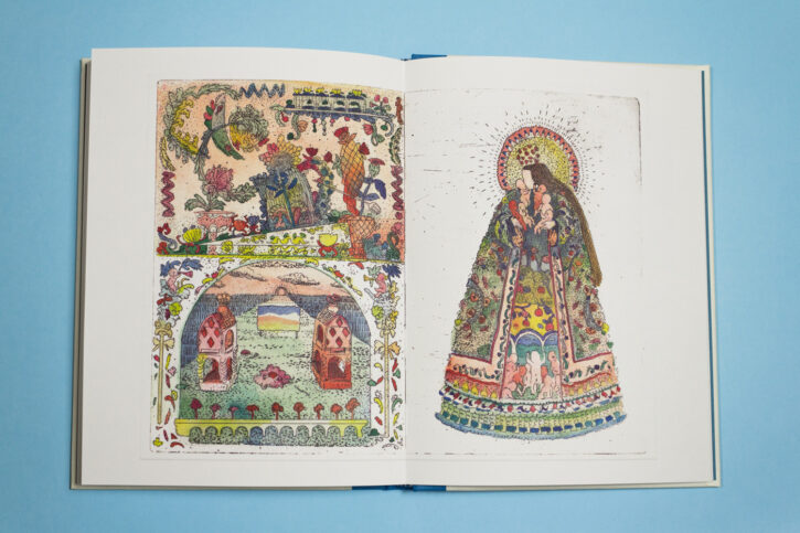 Extrait du livre de gravures Eaux Fortes, d'Amandine Meyer chez Misma
